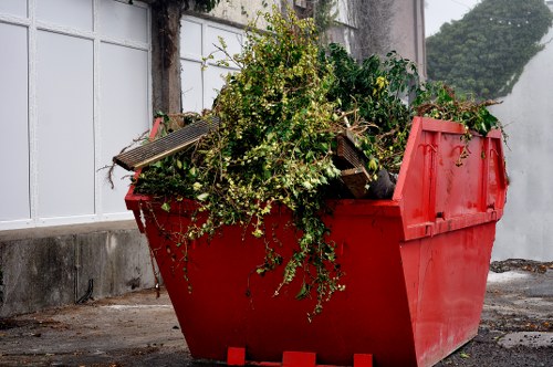 Eco-friendly garage clearance process in Penge